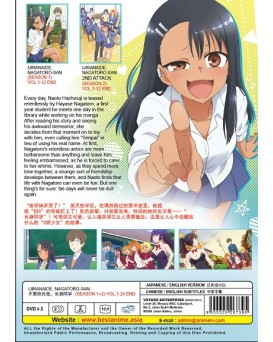 ENG DUB * IJIRANAIDE, NAGATORO - SAN SEASON 1+2 
